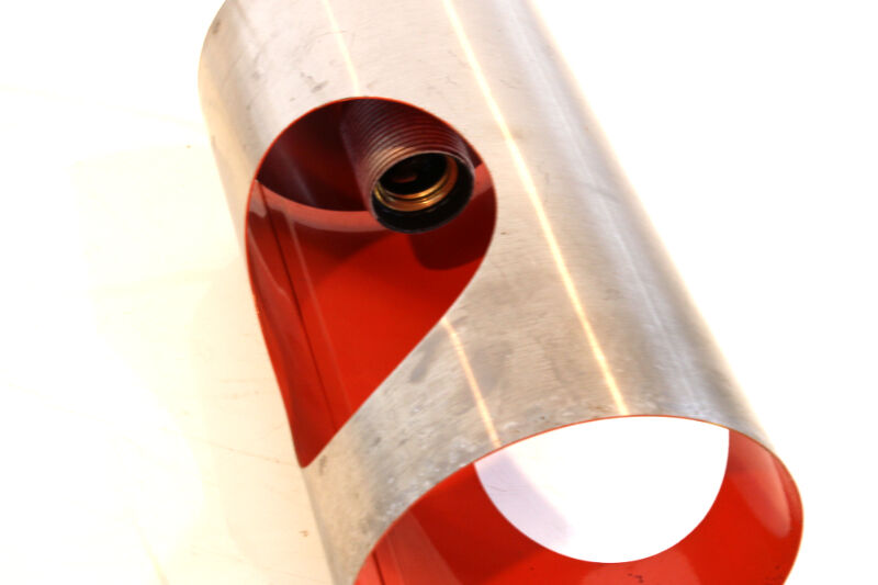 Vintage stainless steel hanging lamp