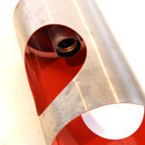 Vintage stainless steel hanging lamp