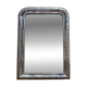 Miroir époque Louis Philippe argenté