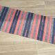VINTAGE 80s Cotton Kilim RUG