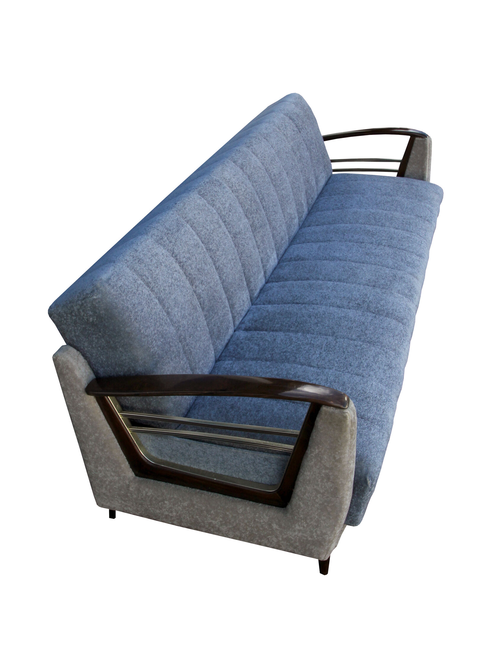 50s sofa in blue/beige
