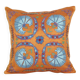 Vintage embroidered cushion cover 48x48 cm