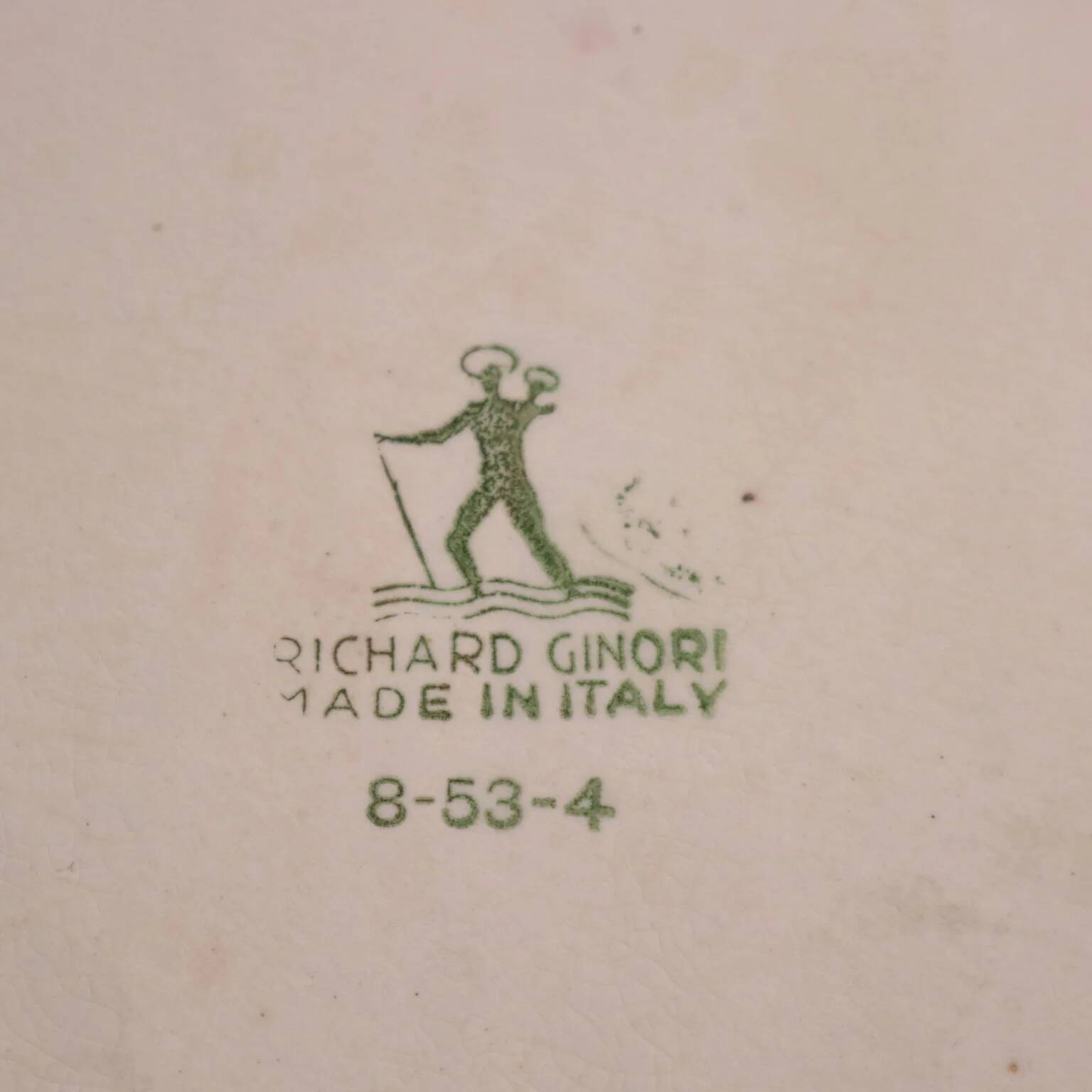 Vase Giovanni Gariboldi Ginori San Cristoforo in ceramic, Milan, Italy, 1950
