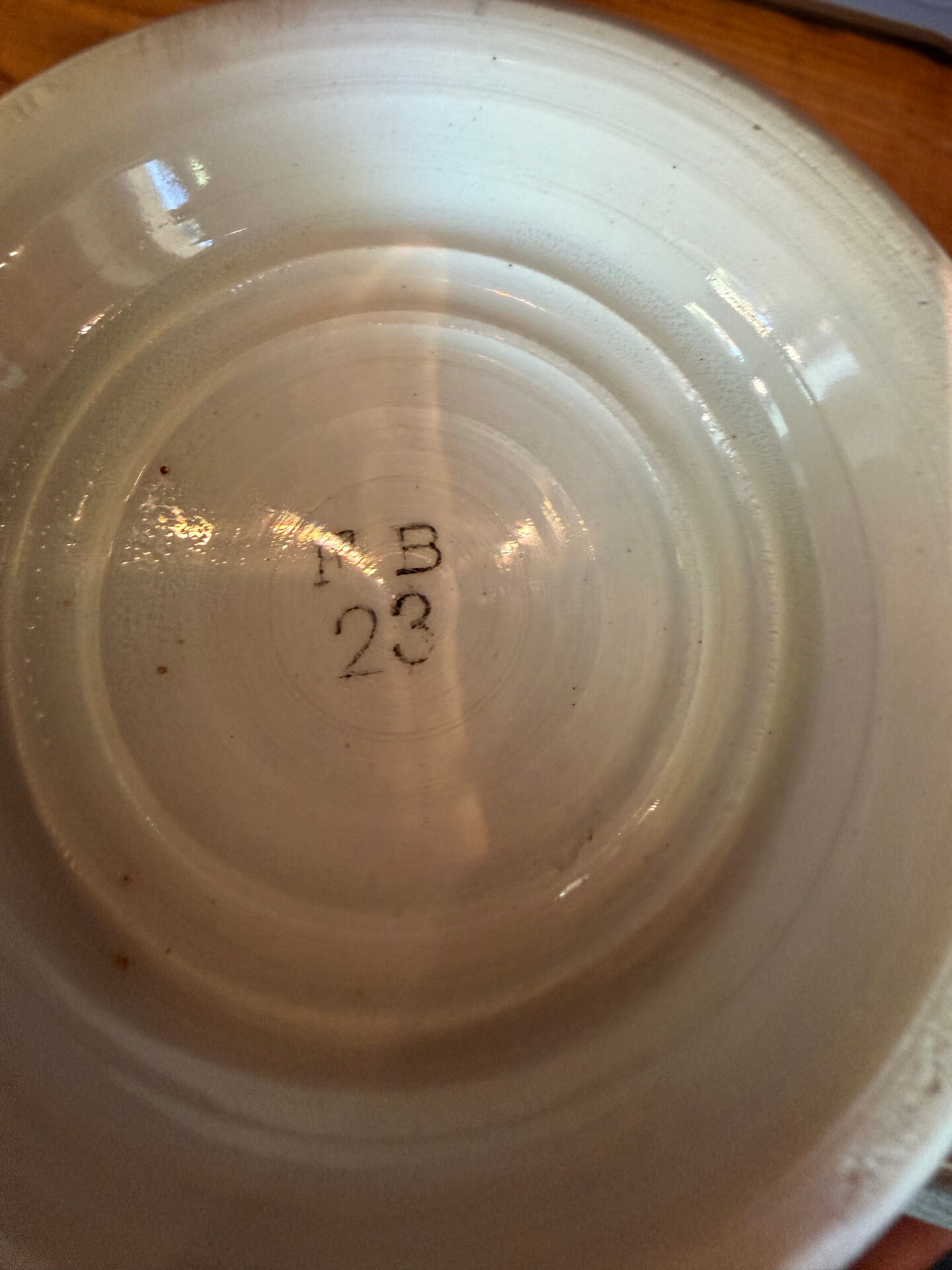 Antique faceted bowls