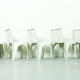 Set of 5 chairs model no BA 1171 designed by Helmut Bätzner for Bofinger, Germany 1960s