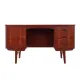 Teak desk, Danish design, 1970s, production: Denmark