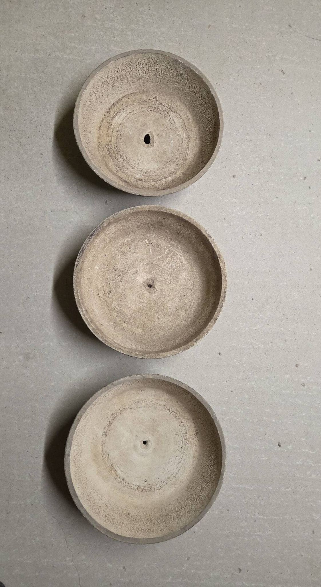 Mid-century textured concrete planter – Switzerland, 1960