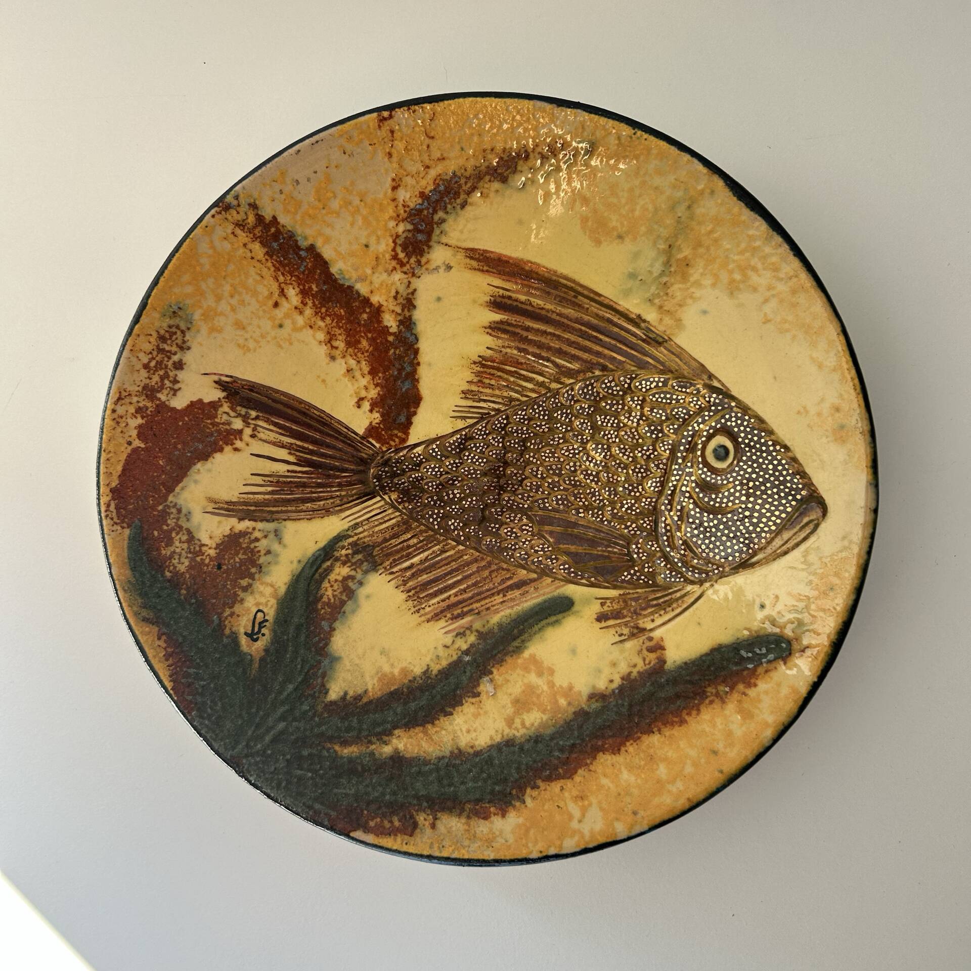 Plat poisson signé Puigdemont
