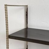 Pair of twisted string wall shelves