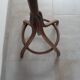 Old parrot coat rack