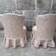 Pair of toad chairs