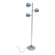 Chrome floor lamp 3 globes