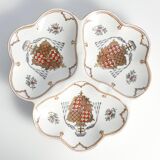 French Porcelain Divided Presentation Dish by House Of Toussi Court