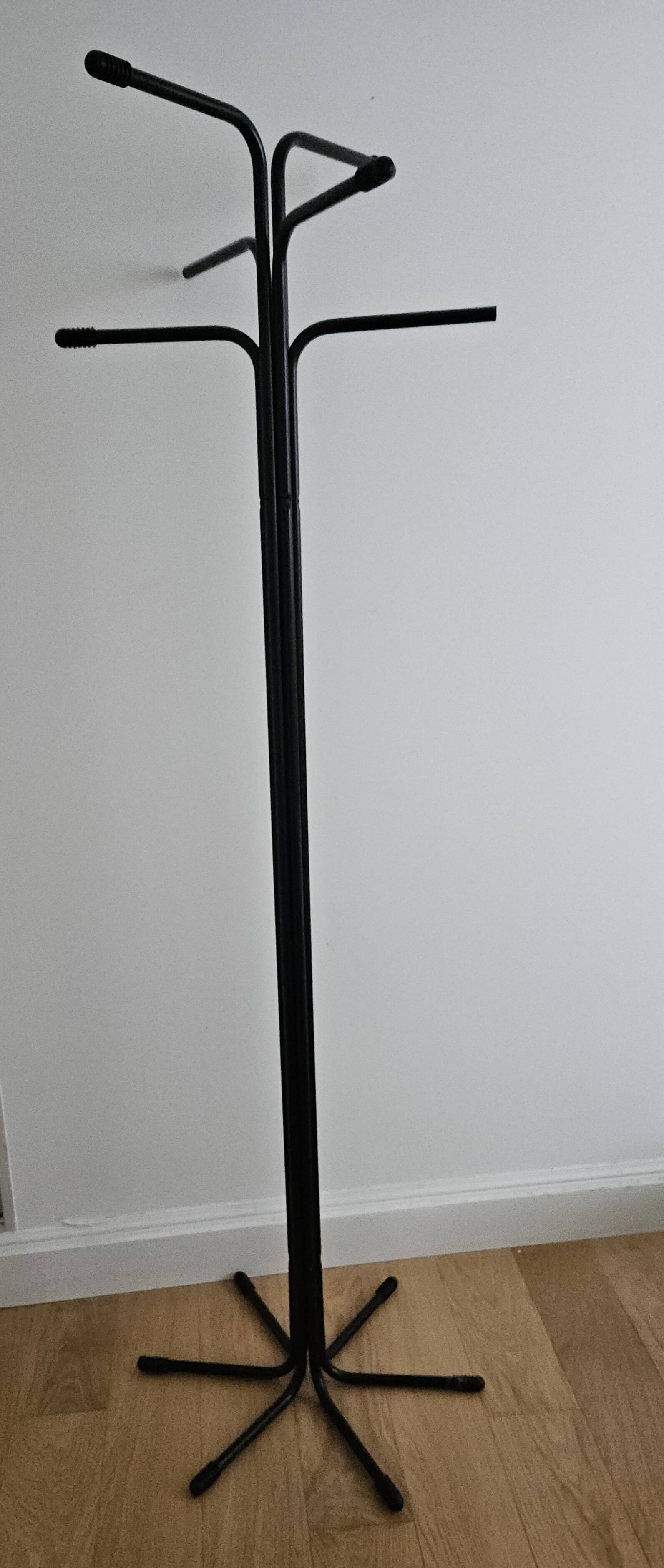 6-arm metal coat rack from the 80s