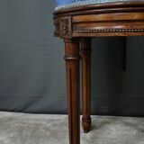Louis XVI Style Beech Swivel Harpist Chair – Early 20th Century