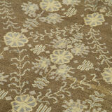 1960s handmade contemporary oriental beige rug 151 cm x 251 cm