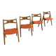 Hans Wegner Dining Chairs by Carl Hansen, 1960s