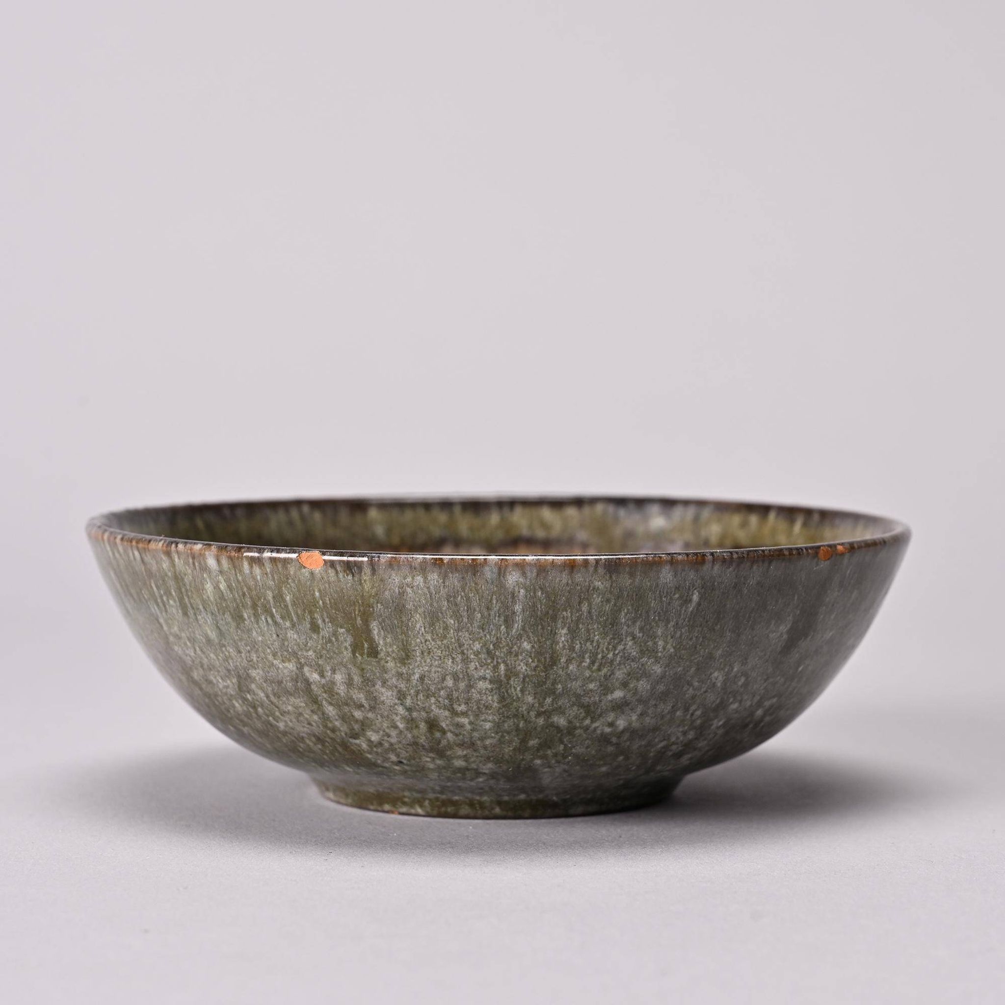Glazed ceramic bowl, Swiss work, around 1950.