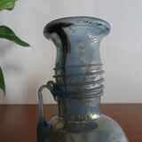 Vase Scavo Seguso Vetri d'Arte iridescent glass Murano 1950