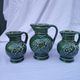 3 antique wine jugs