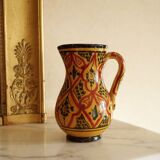 Carafe marocaine Safi – Pichet en céramique traditionnel vintage