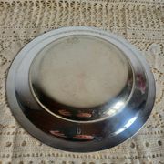 CHRISTOFLE Round Plate in silver-plated metal