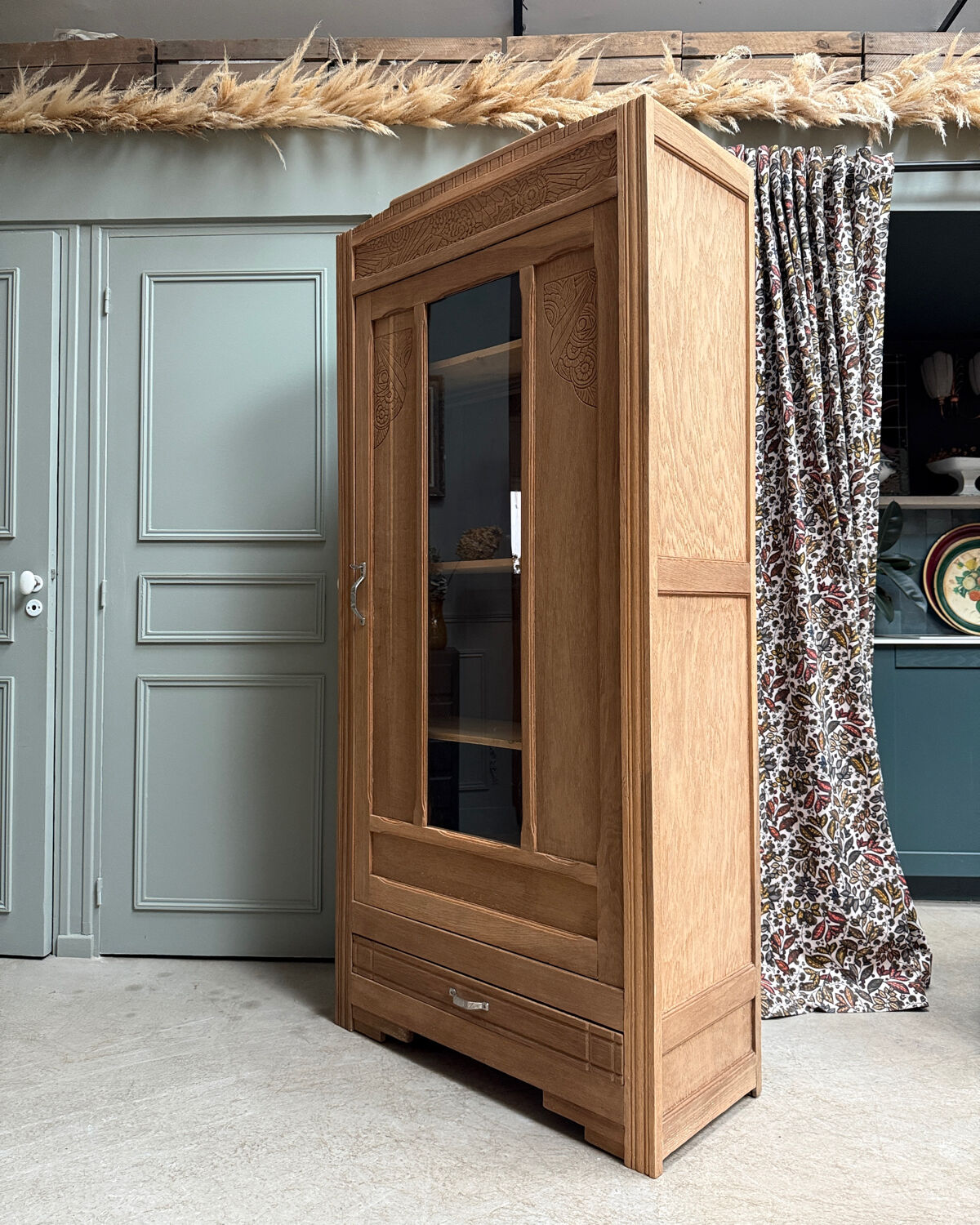 Armoire vitrée Art Déco