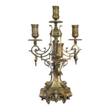 Chandelier en bronze doré xixème