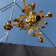 Bronze chandelier L XVI