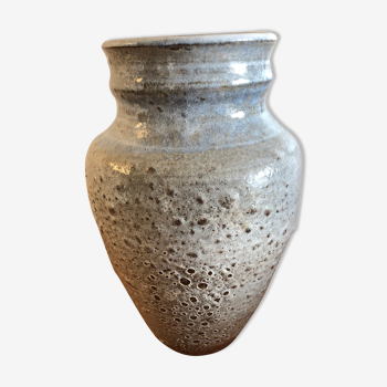 Blue grey sandstone vase