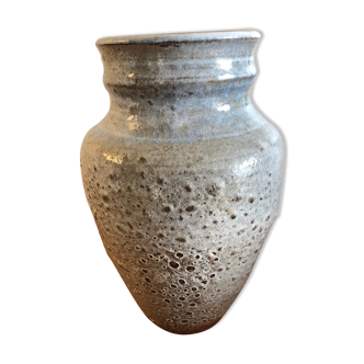 Blue grey sandstone vase