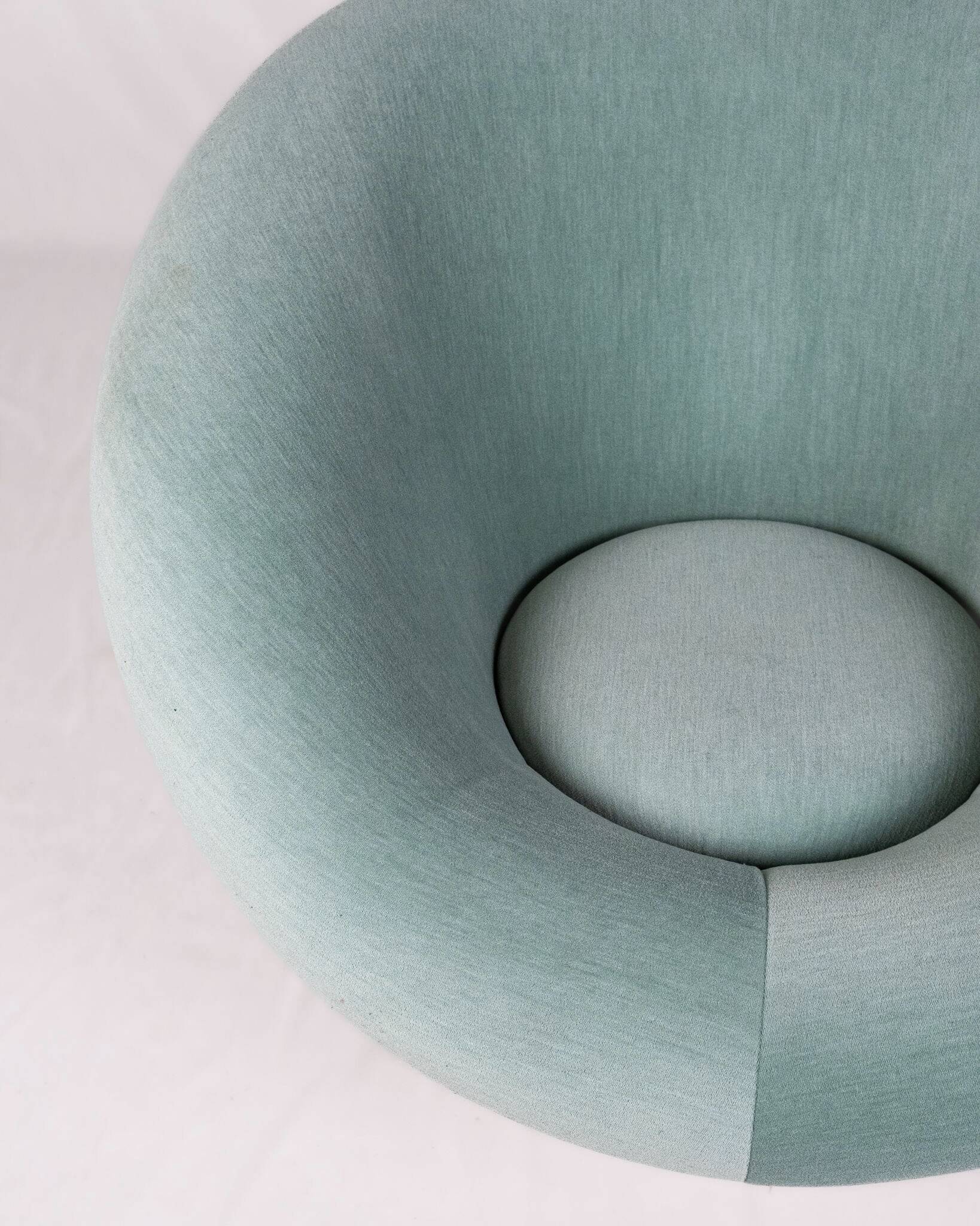 Fauteuil Krokus en velours par Lennart Bender pour Ulferts AB, Suède, 1970