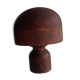 Old wooden hat shape with removable foot-Early 20th