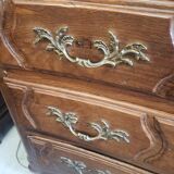 Commode époque Louis XV en chêne