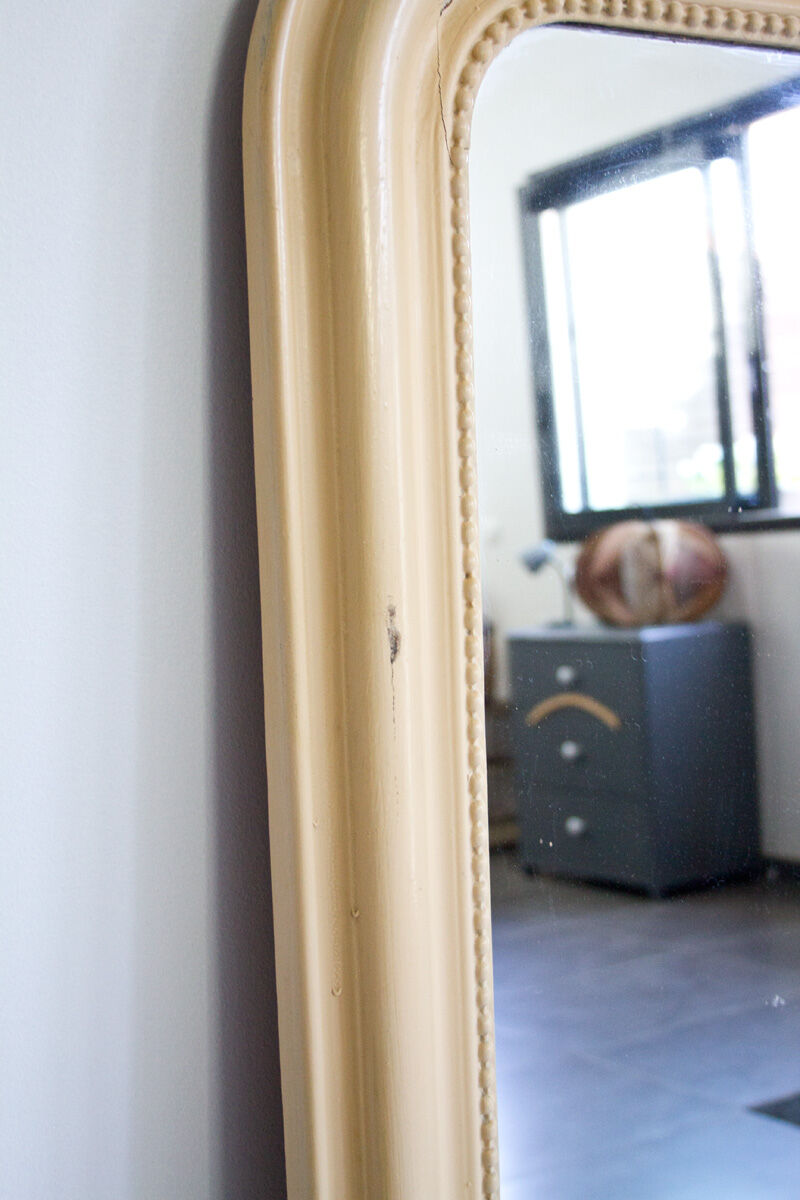 Beige trumeau mirror 100x137cm