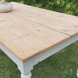 Solid fir farmhouse table