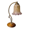 Lampe tulipe laiton