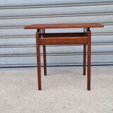 Scandinavian teak side table 1960