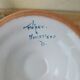 Moustiers earthenware potpourri vase
