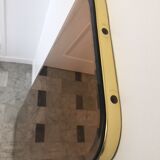 Amber mirror gold strapping  37x136cm