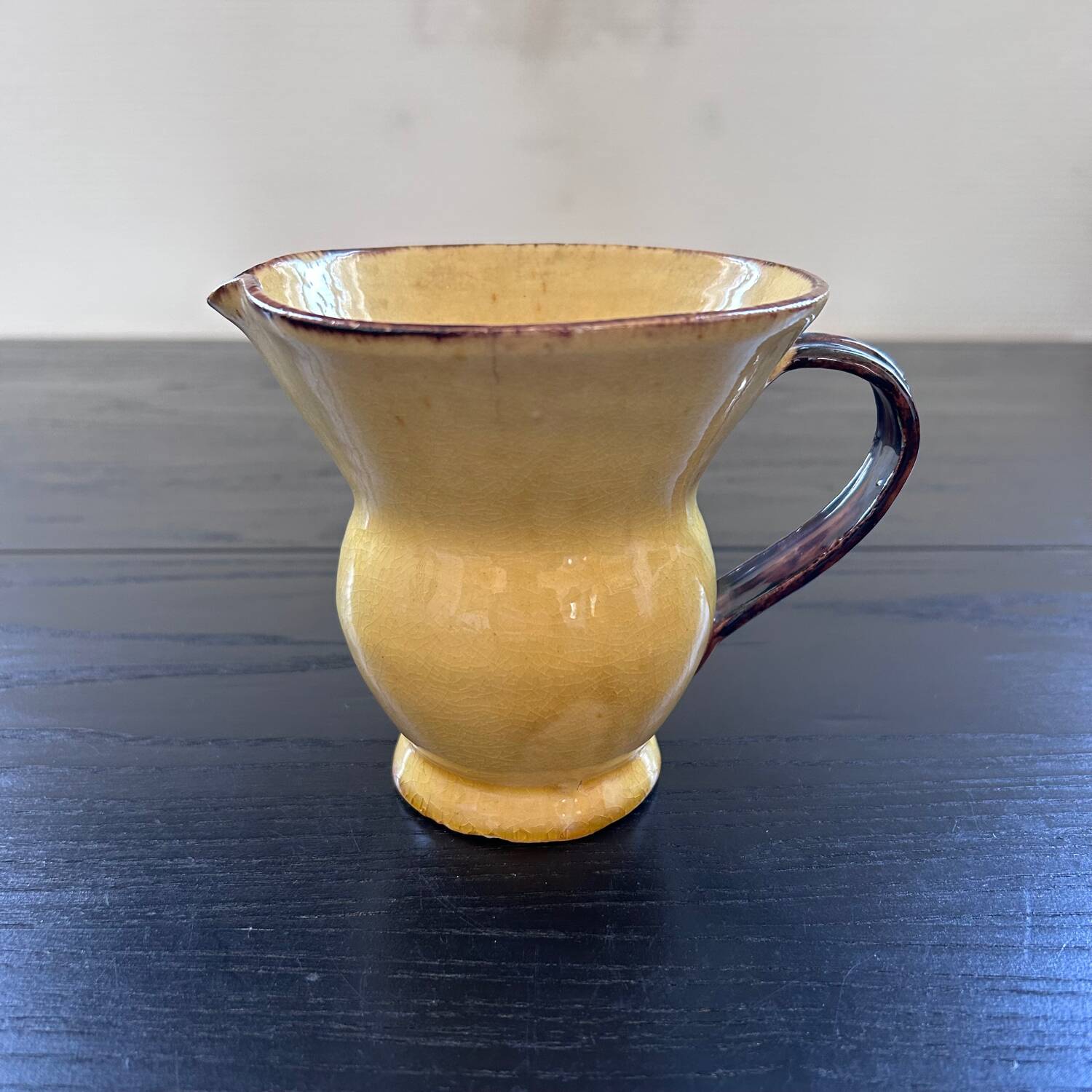 Provencal yellow pitcher