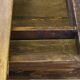 Baroque antique Nordic provincial oak table 1800s rustic farmhouse, rich patina