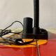 Lampe de bureau vintage Fase noir et blanc