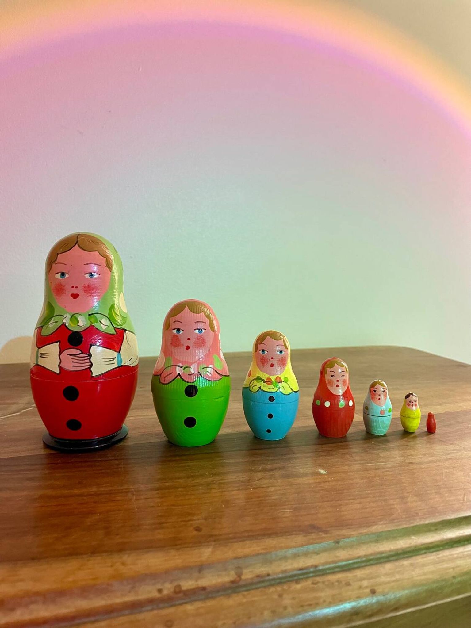 Lot of Russian dolls