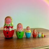 Lot of Russian dolls