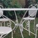 Salon de jardin en fer forgé