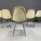 Chaises de salle à manger Eames en fibre de verre pour Herman Miller, années 1970