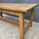 Table de ferme Chêne massif 200x79
