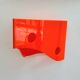 Prisunic style plexiglass coat rack
