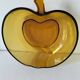 Saladier vintage pomme verre pressé